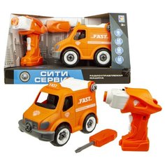 Винтовой конструктор 1 TOY Сити Сервис Т16969 Экспресс-доставка