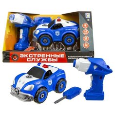 Винтовой конструктор 1 TOY Экстренные службы Т16961 Патрульная машина