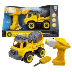 Винтовой конструктор 1 TOY Горстрой Т16957 Бетономешалка