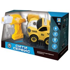 Винтовой конструктор 1 TOY Сити Сервис Т16966 Такси