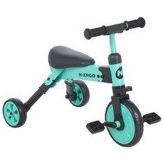 Трехколесный велосипед N.Ergo A003 turquoise