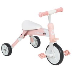 Трехколесный велосипед N.Ergo A003 white/pink