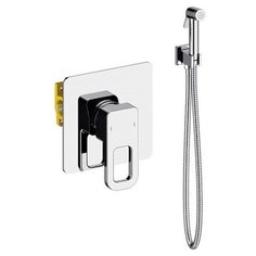 Смеситель для биде Timo Sahara 2080-00 SM однорычажный встраиваемый лейка в комплекте хром хром