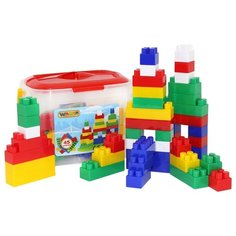 Конструктор Wader Building Bricks 41845 45 деталей