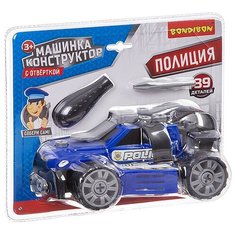 Винтовой конструктор BONDIBON С отверткой ВВ3382 Полиция
