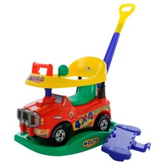 Каталка-качалка Molto Джип Викинг №2 (62994 / 63007 / 63014) красный