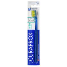 Зубная щетка Curaprox CS ortho ultra soft, синий