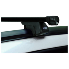 Багажник NORD Integra-2 на рейлинги для Kia Sportage III (2010-н.в.), 1.3 м черный