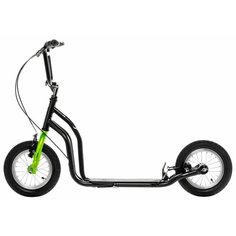 Внедорожный самокат Yedoo Ox New черный/зеленый