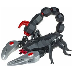 Интерактивная игрушка робот 1 TOY Robo Life Императорский скорпион черный