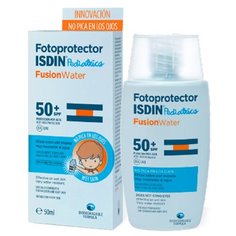 Isdin флюид Fotoprotector Pediatrics Fusion Water детский, SPF 50, 50 мл