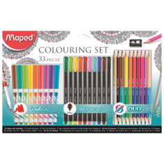 Maped Colouring Set Набор для рисования 33 предмета (897417)