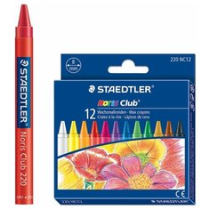 Staedtler Восковые мелки Noris Club, 12 цветов