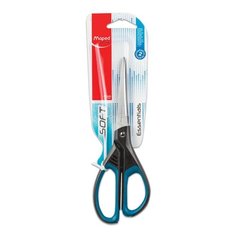 Maped ножницы Essentials Soft 21см асимметричные черный/синий