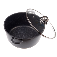 Кастрюля Panairo Lordom 2 л, черный