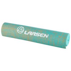 Коврик (ДхШхТ) 183х61х0.5 см Larsen Jute turquoise