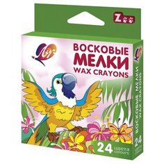 Луч Мелки восковые "Zoo" 24 цвета (12С 866-08)