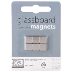 Магниты для доски 2x3 AM150 серебристый