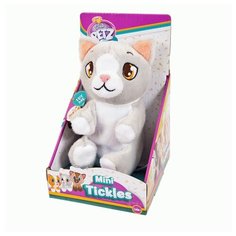 Интерактивная мягкая игрушка Club Petz Mini Tickles Котенок серый