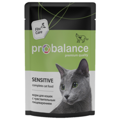 Корм для кошек ProBalance (0.085 кг) 25 шт. Sensitive консервированный