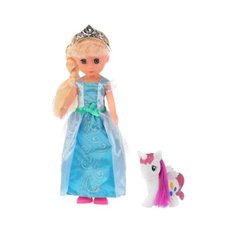 Интерактивная кукла Принцесса Елена с пони и аксессуарами, 36 см, EL36601-RU Карапуз