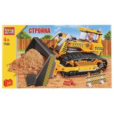 Конструктор ГОРОД МАСТЕРОВ Стройка 7530 Бульдозер