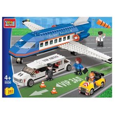 Конструктор ГОРОД МАСТЕРОВ Городской транспорт 5530 Встреча в аэропорту