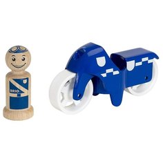 Игровой набор Brio Полицейский мотоцикл 30336