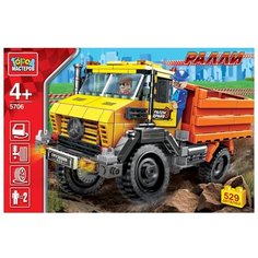 Конструктор ГОРОД МАСТЕРОВ Гонки 5706 Ралли: Грузовик 4х4