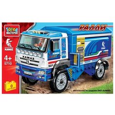 Конструктор ГОРОД МАСТЕРОВ Гонки 5710 Ралли спортивный Камаз