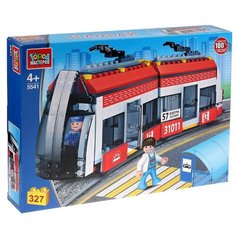 Конструктор ГОРОД МАСТЕРОВ Городской транспорт 5541 Новый трамвай