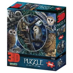 Пазл Prime 3D Совы (35224), 500 дет.