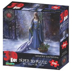 Пазл Prime 3D Super 3D Зимнее утро (10938), 150 дет.