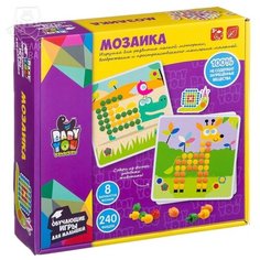 BONDIBON Baby You Мозаика для малышей 240 фишек (ВВ2870)