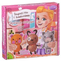 BONDIBON Набор для творчества Творчество с помпонами Домашние питомцы (ВВ1559)