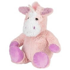 Игрушка-грелка Warmies Cozy plush Единорог светло-розовый 25 см
