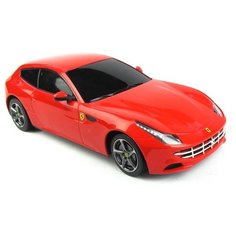 Легковой автомобиль Rastar Ferrari FF (46700) 1:24 19 см красный