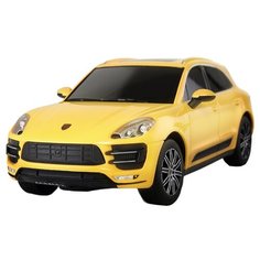 Легковой автомобиль Rastar Porsche Macan Turbo (71800) 1:24 19 см черный/желтый