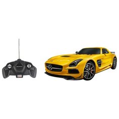 Легковой автомобиль Rastar Mercedes-Benz SLS AMG (54100) 1:18 желтый