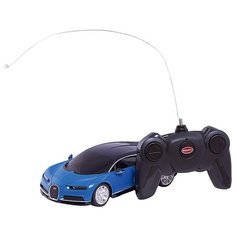 Гоночная машина Rastar Bugatti Chiron (76100) 1:24 18.9 см синий/черный