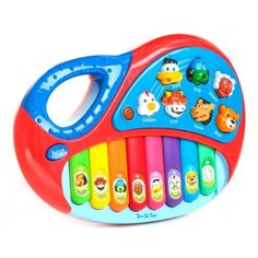 Shenzhen Toys пианино Animal Piano 2216A-11 красный/синий