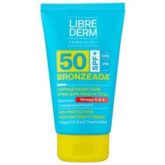 Librederm Bronzeada солнцезащитный крем для лица и тела Omega 3-6-9 SPF 50 150 мл