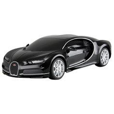 Гоночная машина Rastar Bugatti Chiron (76100) 1:24 18.9 см черный
