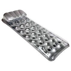 Матрас Intex Бар 71x188 см серебристый/прозрачный