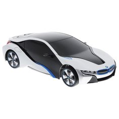 Легковой автомобиль Rastar BMW I8 (48400) 1:24 19 см серебристый/черный