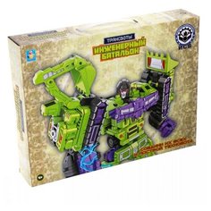 Трансформер 1 TOY Трансботы Инженерный батальон Т16368 фиолетовый/зеленый