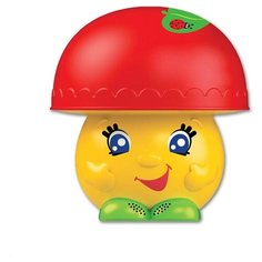 Развивающая игрушка Азбукварик Музыкальный грибок желтый/красный