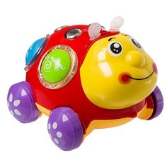 Интерактивная развивающая игрушка Play Smart Чудо жук красный/желтый