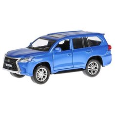 Внедорожник ТЕХНОПАРК Lexus LX-570 (LX570-BU-SL) 12 см синий