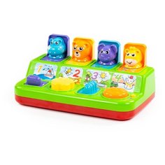 Развивающая игрушка Полесье Игра с сюрпризом зеленый